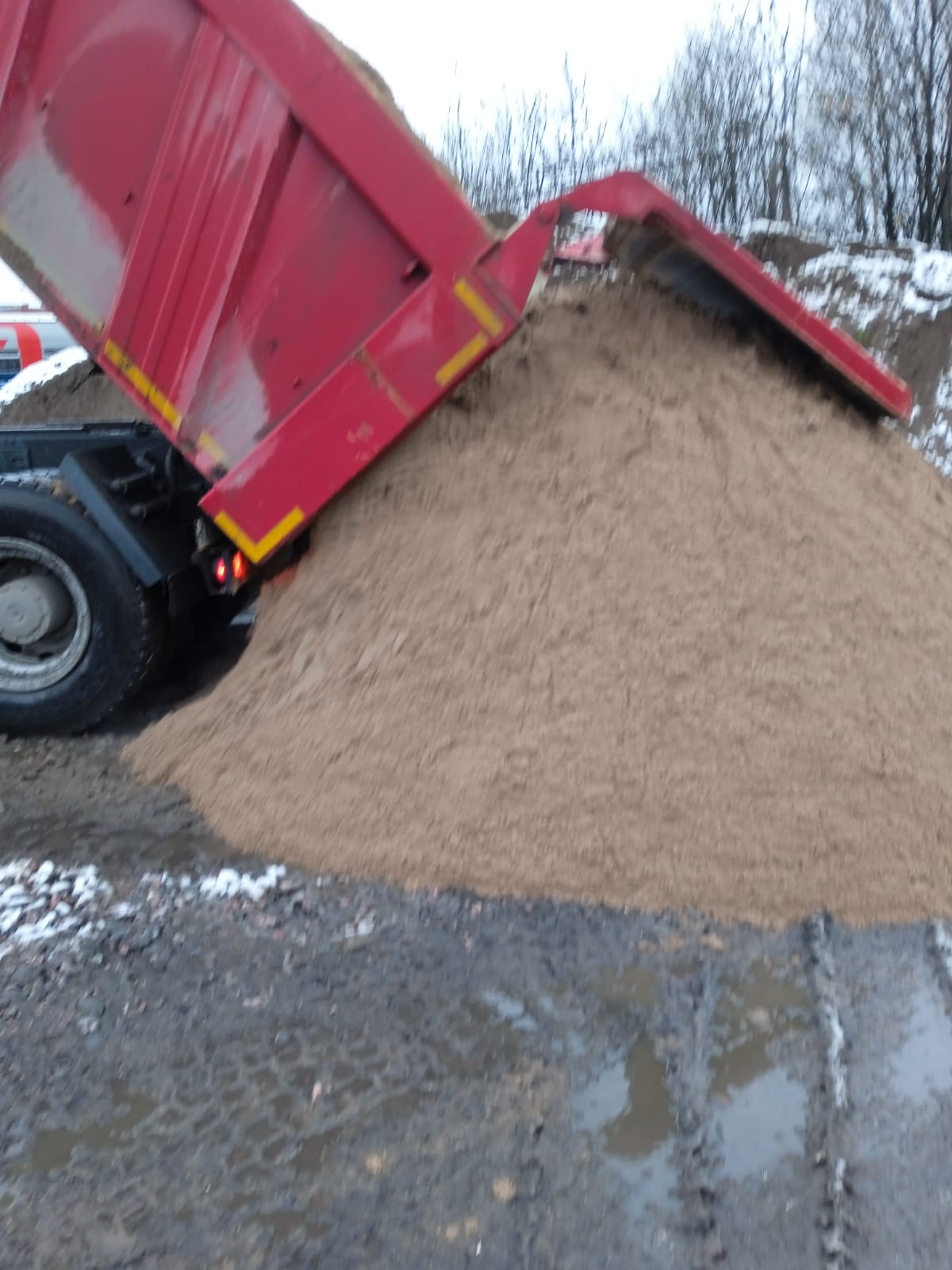 Песок карьерный 